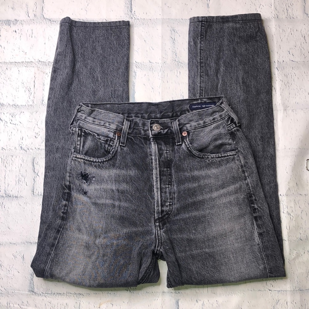 🔹Citizens of Humanity Premium Vintage Charlotte High Rise Straight Jeans